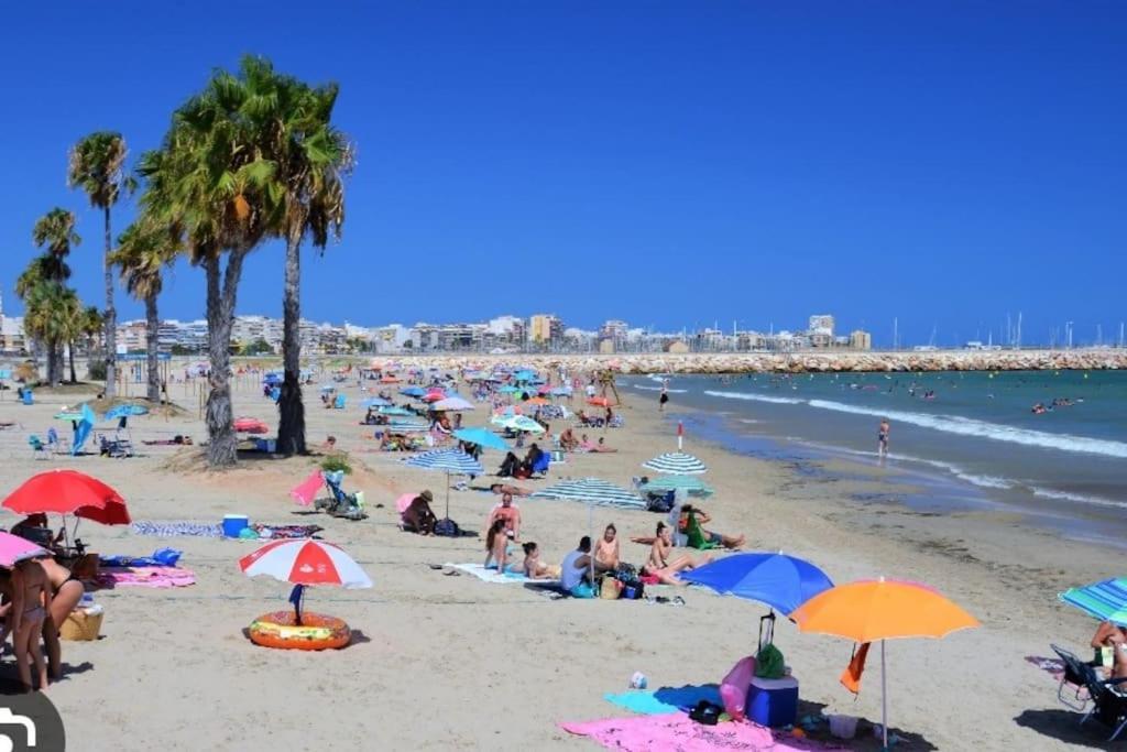 Apartamento Mar Azul Adosado, Patio Y Solarium Torrevieja Exterior foto